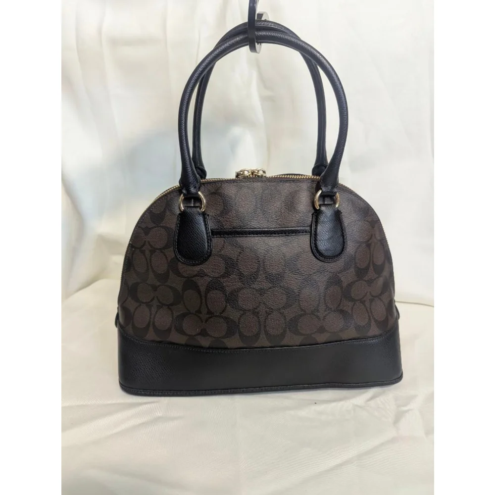 RARE Coach Cora Domed Satchel Crossbody Bag 33904 AUTHENTIC